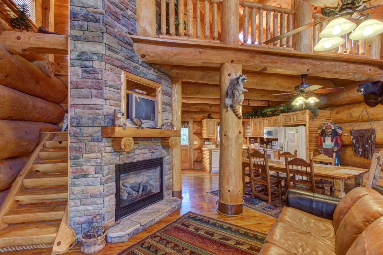 Chief Big Log Vila Hatchertown Exterior foto