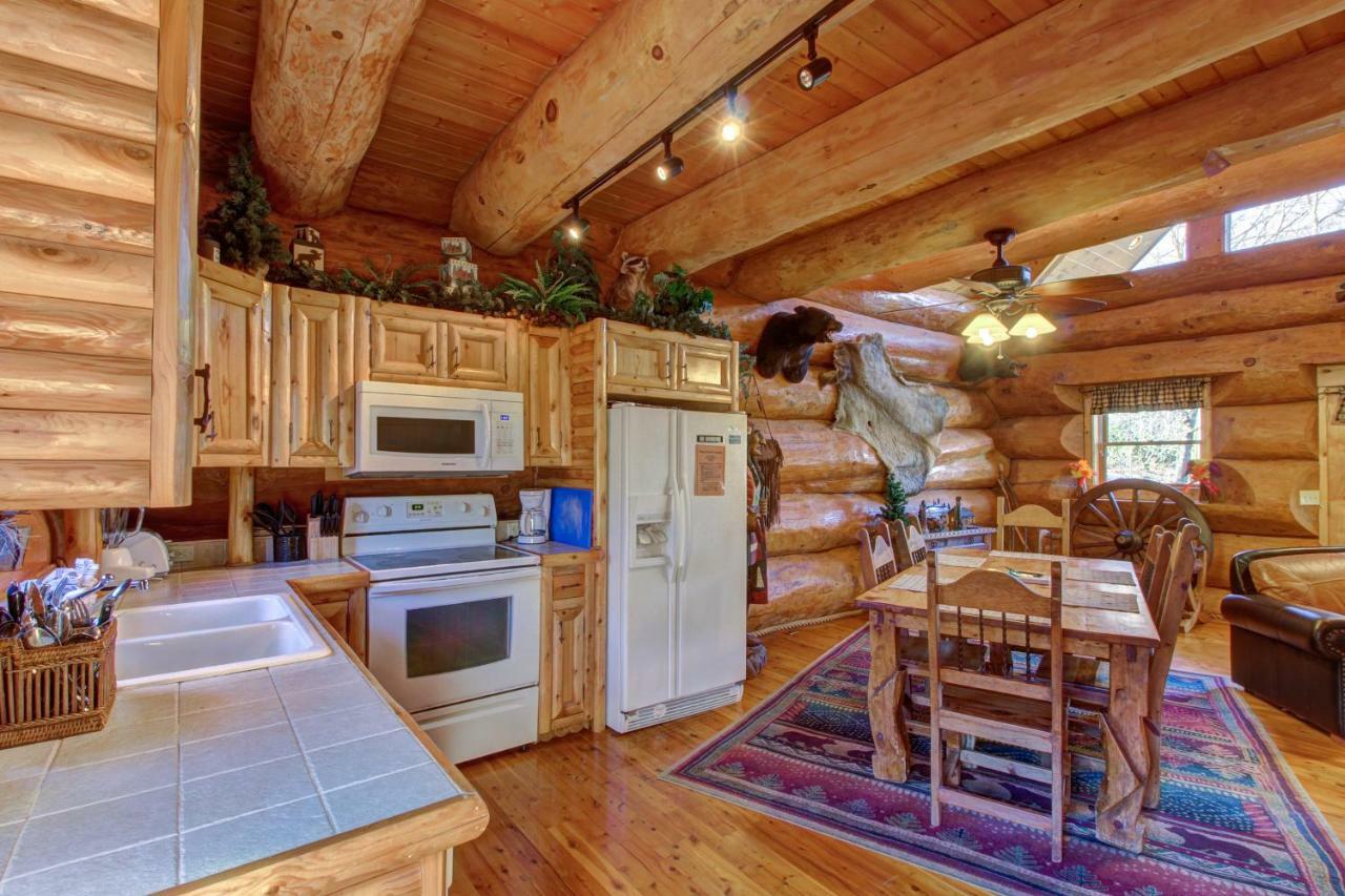 Chief Big Log Vila Hatchertown Exterior foto