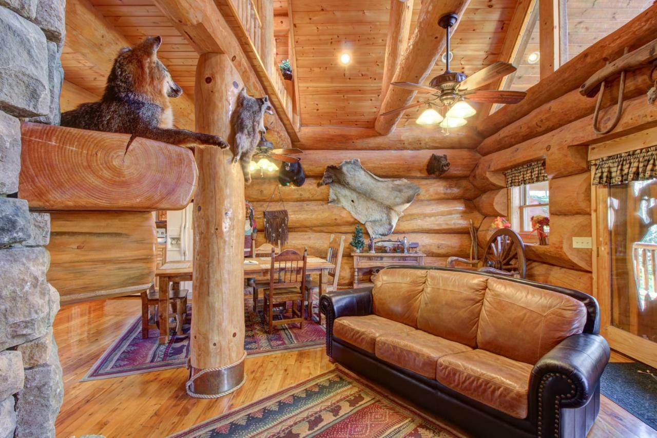 Chief Big Log Vila Hatchertown Exterior foto