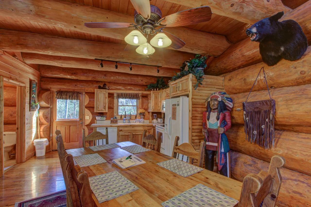 Chief Big Log Vila Hatchertown Exterior foto